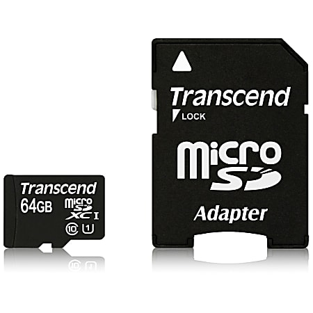 Transcend 64 GB Class 10/UHS-I microSDXC - 400x