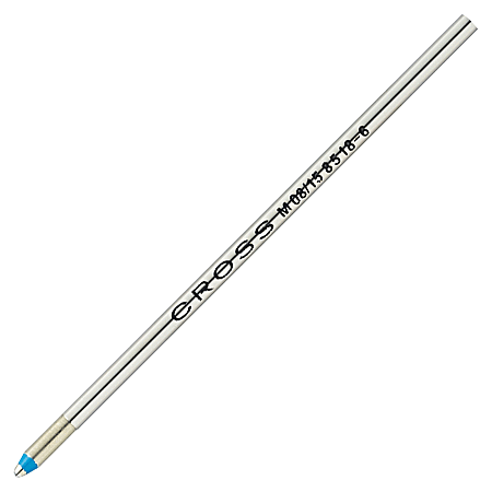 Cross® Mini Ballpoint Pen Refills, Medium Point, 0.8 mm, Blue Ink, Pack ...