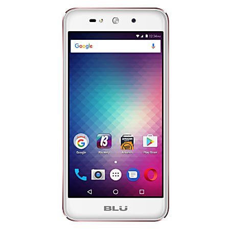 BLU Grand X G090Q Cell Phone, Rose Gold, PBN201187