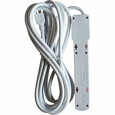 Compucessory 6-Outlet Office Surge Protectors - 6 x AC Power - 1080 J - 125 V AC Input - 125 V AC Output - 15 ft Compucessory 6-Outlet Office Surge Protectors - 6 x AC Power - 1080 J - 125 V AC Input - 125 V AC Output - 15 ft
