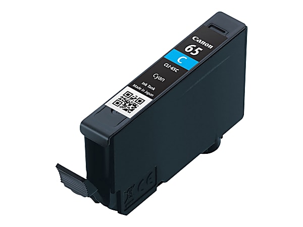 Canon CLI-65 Standard Yield Inkjet Ink Cartridge - Cyan - 1 Pack - Inkjet - Standard Yield - 1 Pack