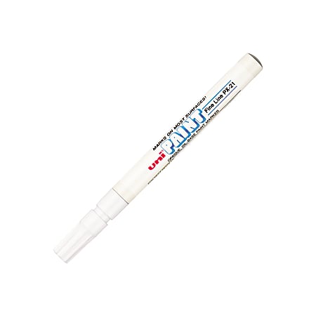 Uni Paint Markers Fine Point Blue Pack Of 12 - Office Depot