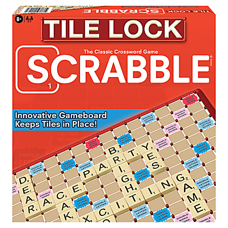Winning Moves Tile Lock Scrabble&reg;, Ages 8+