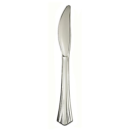 Reflections™ Plastic Knives, Silver, Pack Of 600