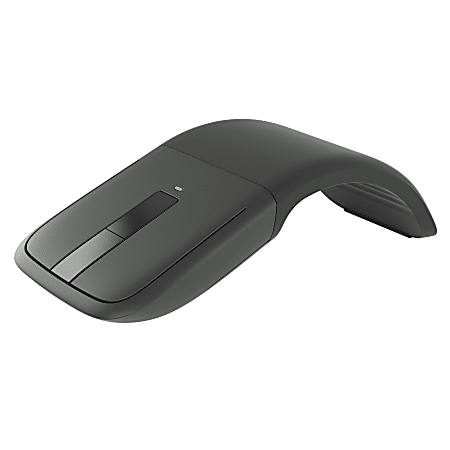 Microsoft® Arc Touch Wireless Mouse, Surface Edition, Dark Titanium