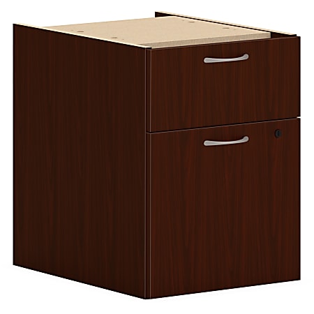 HON Mod HLPLPHBF Pedestal - 15" x 20"20" - 2 x Box, File Drawer(s) - Finish: Traditional Mahogany