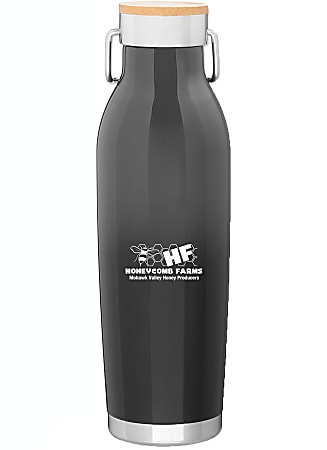 Custom Promotional h2go Wave Double-Wall Thermal Bottle, 20.9 Oz