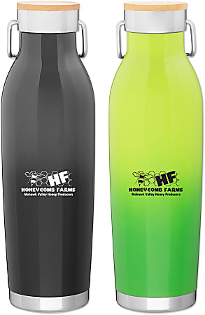 H2 Hydrology Water Bottle, Stainless Steel, Large Insulated Water