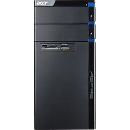 Acer Aspire PV.SF702.002 Desktop Computer - AMD Athlon II X4 645 3.10 GHz - Tower - Black