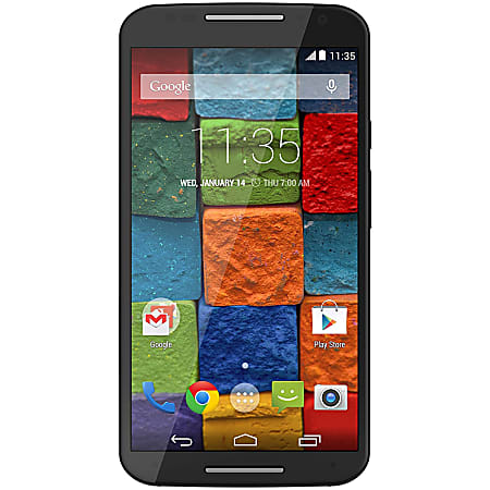 Motorola® MOTO X XT1097 Cell Phone, Black, PMN100239