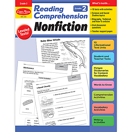 Evan-Moor Educational Publishers Reading Comprehension: Nonfiction, Grade 2