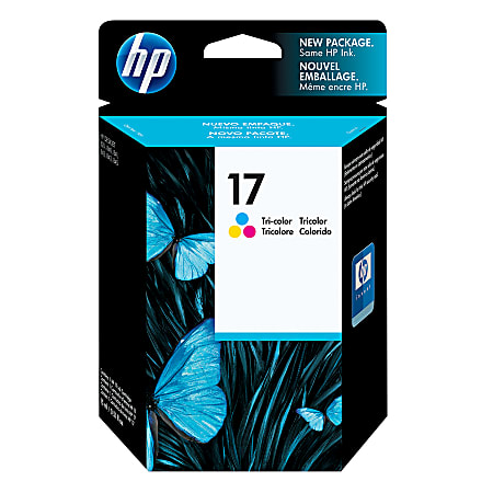 HP 17 Tri-Color Ink Cartridge, C6625A