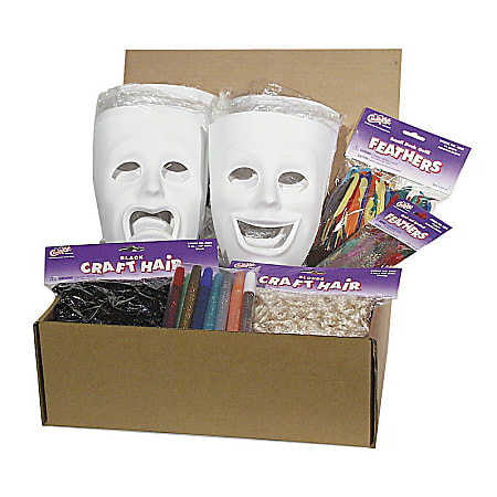 Chenille Kraft Plastic Masks Class Kit