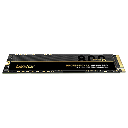 Lexar® Professional NM800 PRO Internal M.2 2280 PCIe Gen4x4 NVMe SSD 512GB