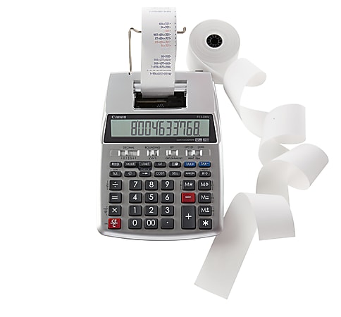 Canon P23 DHV 3 Printing Calculator 2279C001 - Office Depot Canon P23 DHV 3 Printing Calculator 2279C001 - Office Depot
