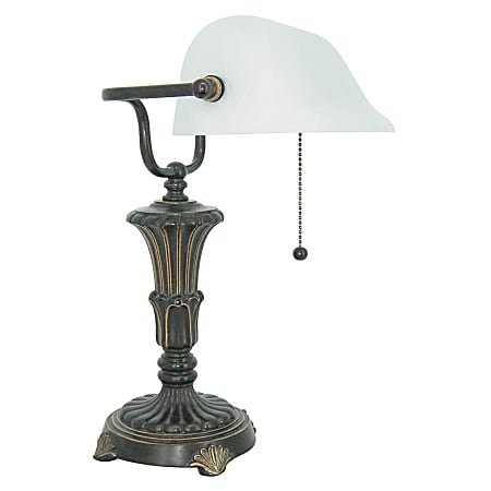 DSI French Bronze Banker's Lamp