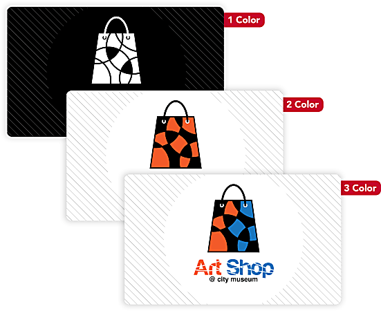 1, 2 Or 3 Color Custom Printed Labels And Stickers, Rectangle, 3" x 5", Box Of 250