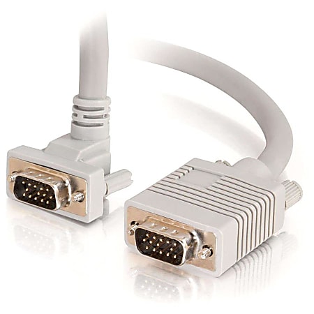 C2G SXGA Monitor Cable - HD-15 Male - HD-15 Male - 1ft - Gray