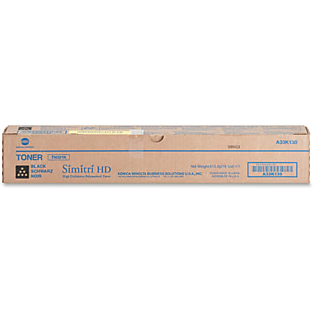 Konica Minolta Original Toner Cartridge - Laser - 27000 Pages - Black - 1 Each Konica Minolta Original Toner Cartridge - Laser - 27000 Pages - Black - 1 Each