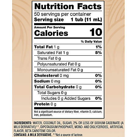 10 Coffee Mate Creamer Nutrition Facts 