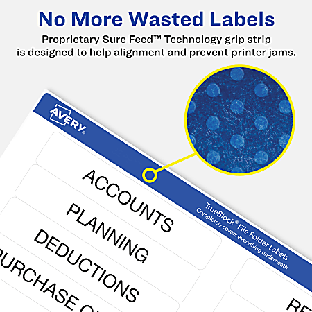 Avery 8366 File Folder Labels - Office Depot