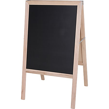 SD Studio Designs Docupoint whiteboard Easel, 69H, H. Black