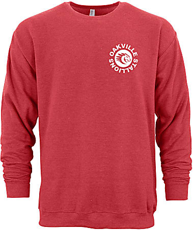 Custom M O Unisex Screened Crewneck Sweatshirt - Office Depot