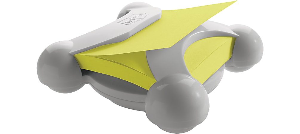 Post-it® Pop-up Note JAX White Rocker Dispenser With Electric Glo Color Notes In Assorted Colors