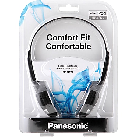 Panasonic - アスぴー Panasonic RP-HT21 Supra-aural Lightweight Headphone with XBS