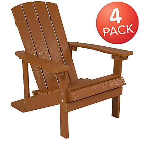 Resin wood sales adirondack chairs