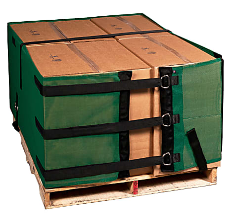 Pallet Wrapz Reusable Pallet Wrap With Gorilla Grips, 2' x 14 1/5', Green