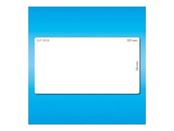 Seiko Instruments SLP-SRLB - Self-adhesive - white - 2.1 in x 3.98 in 900 label(s) (1 roll(s) x 900) labels