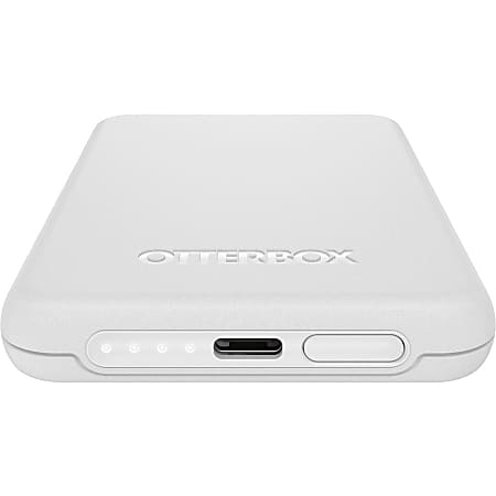 OtterBox Wireless Power Bank for MagSafe 3k mAh For iPhone 3000 mAh 5 V DC  Input Brilliant White - Office Depot