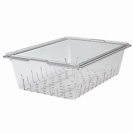 Cambro Camwear Colander, 6"H x 26"W x 18"D, Clear