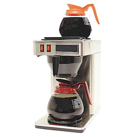 CoffeePro 2 Burner Commercial Pour Over Brewer - Office Depot