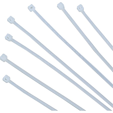 Eaton Tripp Lite Series 7.5" Nylon Cable Ties - 100-Pack - 40lb Strength