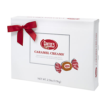Goetze's Caramel Creams, Original, 2.5 Lb Box