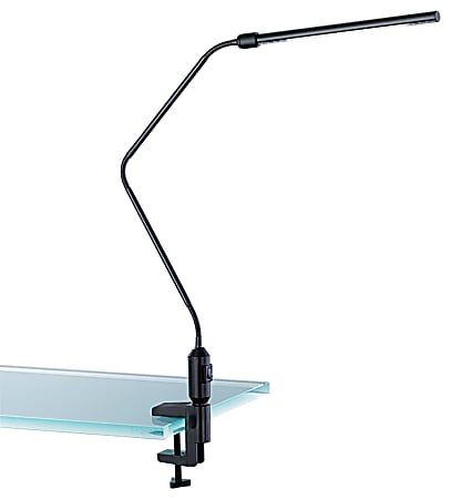 Realspace Bretino LED Magnifier Desk Lamp With Mounting Clamp 22 H Black -  Office Depot