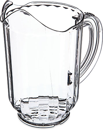 Carlisle® VersaPour® Pitcher, 60 Oz., Clear