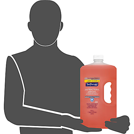 Softsoap Antibacterial Liquid Hand Soap Unscented 128 Oz Bottle Office Depot