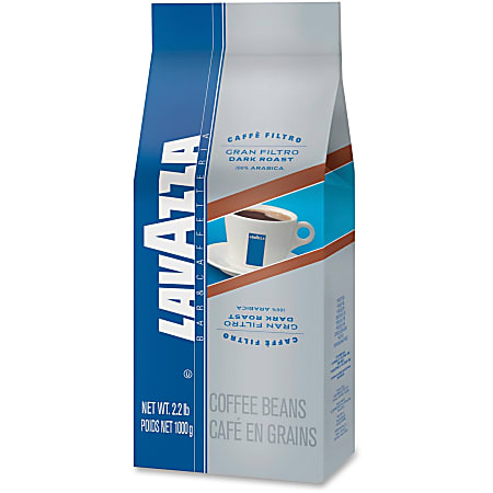 Lavazza™ Ground Coffee, Dark Roast, Arabica, 2.18 Lb Per Bag