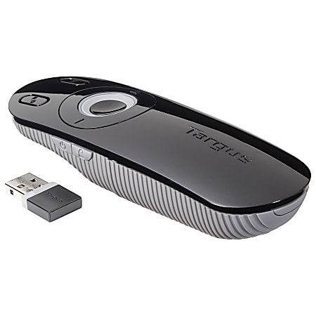 Targus® AMP13CA Wireless Laser Presenter, Black