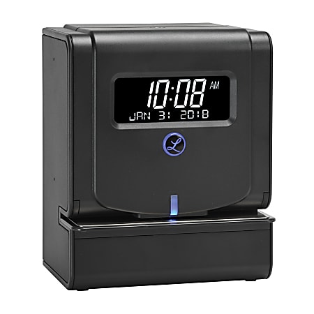 Lathem 2100 HD Heavy-Duty Thermal Print Time Clock, Gray
