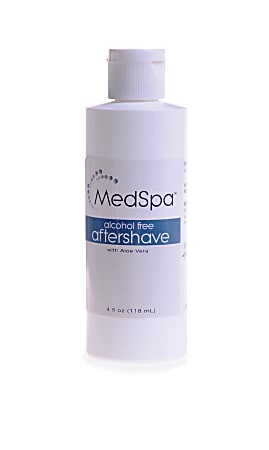Medline MedSpa Alcohol-Free Aftershave, 4 Oz, Pack Of 60