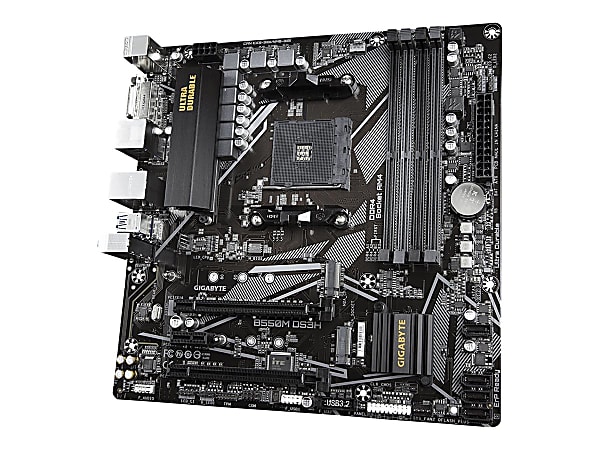 Gigabyte B550M DS3H 1.0 motherboard micro ATX Socket AM4 AMD B550