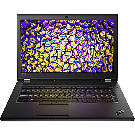 Lenovo ThinkPad P73 20QR0022US 17.3" Mobile Workstation - 1920 x 1080 - Intel Core i7 i7-9750H Hexa-core 2.60 GHz - 32 GB RAM - 1 TB SSD - Glossy Black - Windows 10 Pro - NVIDIA Quadro P620 with 4 GB