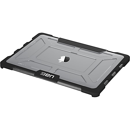 Urban Armor Gear Ice Case for MacBook 12 - For MacBook - Black, Ice - Rubberized - Drop Resistant, Impact Resistant, Water Resistant, Abrasion Resistant, Scratch Resistant, Slip Resistant