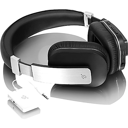 Aluratek Bluetooth® Wired/Wireless Stereo Over-The-Ear Headphones
