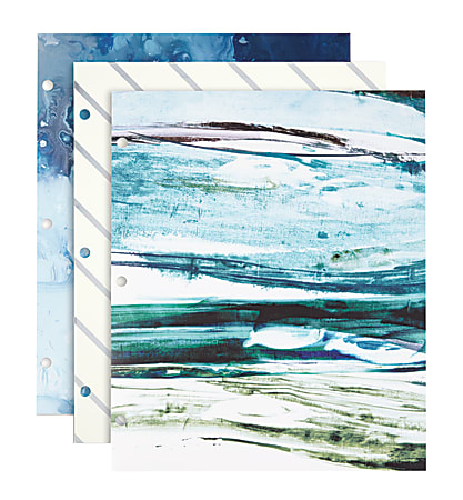 Divoga® Fresh Air Folder, 8 1/2" x 11", Assorted Designs (No Design Choice)
