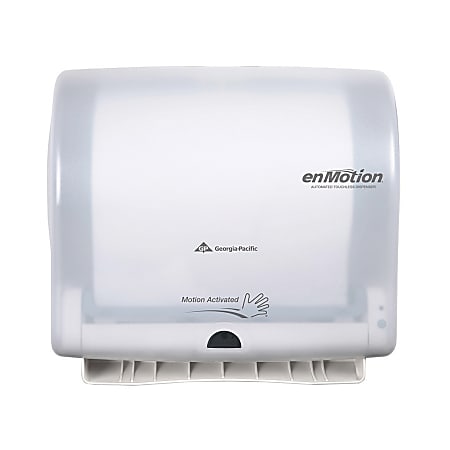 enMotion Impulse 10 Automated Paper Towel Dispenser, Translucent White